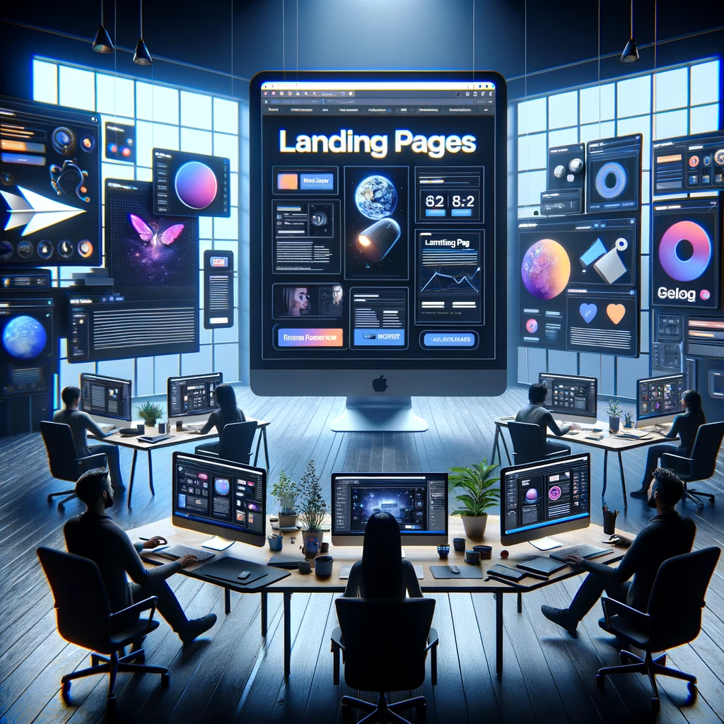 landing page writing services